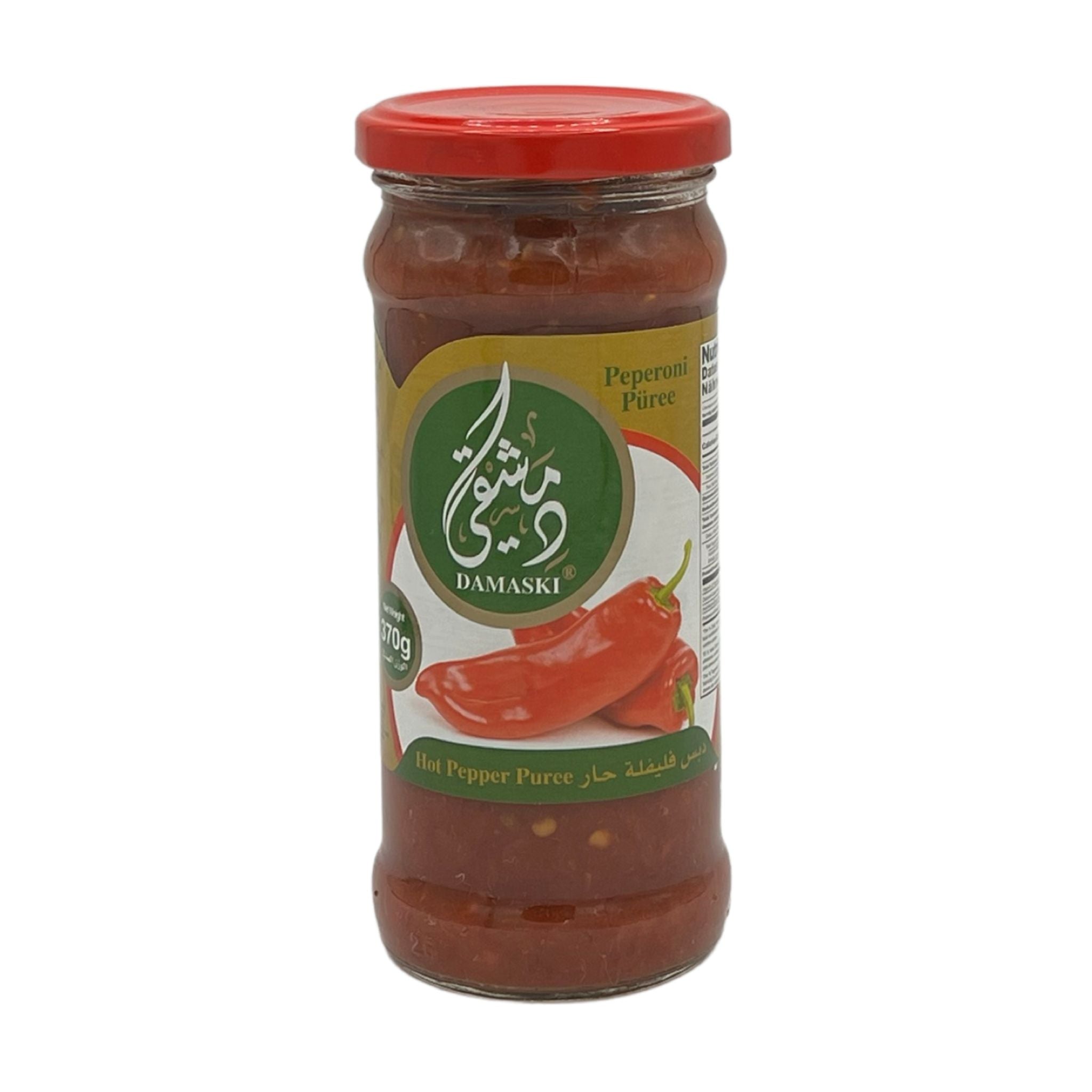 Damaski Hot Pepper Puree 370g